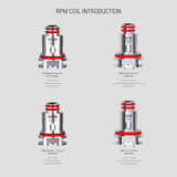 The Smok PRM40 Replacement Coils come in a pack of 5 and are designed to work with the Smok RPM40 Vape Kit. The RPM40 coils are available in four different resistances and will provide you with great flavour and vapour production.