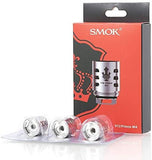 The Smok TFV12 Prince Coils are designed for use with the Smok V12 Prince Tank only. Designed for sub ohm vaping, these coils should be paired with high VG e-liquids that are 60% VG or higher.