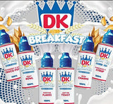 Donut King breakfast e liquid is the perfect choice for those among you with a sweet tooth! To all fans of donuts – you’re definitely going to want to check these juices out. It goes without saying that they are the perfect way for you to get your fill of sweet treats, but without the additional calories!