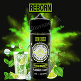 Mojito Madness e-liquid by the new Buddha Vapes Series Reborn. Taste of mojito's inside!.