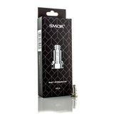 The Smok Nord range has six coil options. 0.6Ω DC (Dual Coil), 0.6Ω mesh DL, 0.8Ω mesh MTL,  0.8Ω DC (Dual Coil) MTL, 1.4Ω MTL and 1.4Ω Ceramic.