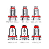 The Smok PRM40 Replacement Coils come in a pack of 5 and are designed to work with the Smok RPM40 Vape Kit. The RPM40 coils are available in four different resistances and will provide you with great flavour and vapour production.