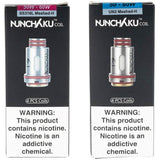 The Nunchaku Coils from Uwell are for use with the Nunchaku sub ohm tank and come in a resistance of either 0.25 Ohm or 0.4 Ohm. The coils are able to be purchased in packs of 4 replacement coils.