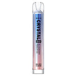 Crystal disposable vape, Blueberry Peach Ice flavour 600 puffs