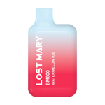 Lost Mary Disposable Vape 600 puffs, Watermelon Ice Flavour.