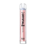 Crystal disposable vape, Peach Ice flavour 600 puffs