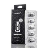 The Smok Nord range has six coil options. 0.6Ω DC (Dual Coil), 0.6Ω mesh DL, 0.8Ω mesh MTL,  0.8Ω DC (Dual Coil) MTL, 1.4Ω MTL and 1.4Ω Ceramic.