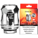 The Smok Mini V2 Coils have been designed for use with the Smok TFV-Mini V2 Tank. Designed for sub ohm vaping there's a variety of versions of this Smok replacement coil. Due to the sub ohm resistances, we recommend using high VG eliquids of 60% and above for best performance.