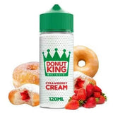 The Strawberry Cream flavour e-liquid by Donut King is sensational. You can expect to taste a freshly baked doughnut with a delightful strawberry and cream filling. The sweetness of the strawberry and cream really comes through on Strawberry Cream, and you will experience a touch of sourness throughout. Absolute perfection overall!