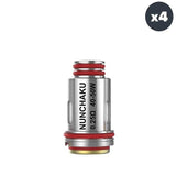 The Nunchaku Coils from Uwell are for use with the Nunchaku sub ohm tank and come in a resistance of either 0.25 Ohm or 0.4 Ohm. The coils are able to be purchased in packs of 4 replacement coils.