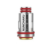 The Nunchaku Coils from Uwell are for use with the Nunchaku sub ohm tank and come in a resistance of either 0.25 Ohm or 0.4 Ohm. The coils are able to be purchased in packs of 4 replacement coils.