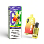 Introducing the Lost Mary BM6000 Pineapple Ice Prefilled Kit, the epitome of convenience and satisfaction. With an impressive capacity of up to 6000 puffs, this device ensures prolonged vaping enjoyment. Each kit comes equipped with a 10ml e-liquid bottle, boasting a potent 20mg nicotine strength for a satisfying hit every time. The inclusion of an OLED display offers clear visibility of essential vaping metrics, enhancing the user experience. Powered by a robust 650mAh battery, this device boasts longevity