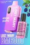 Lost Mary BM6000 (Legal) 6k Puff Disposable