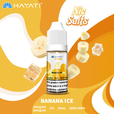 Banana Ice Hayati Pro Max Nic Salt, A to Z Vapes