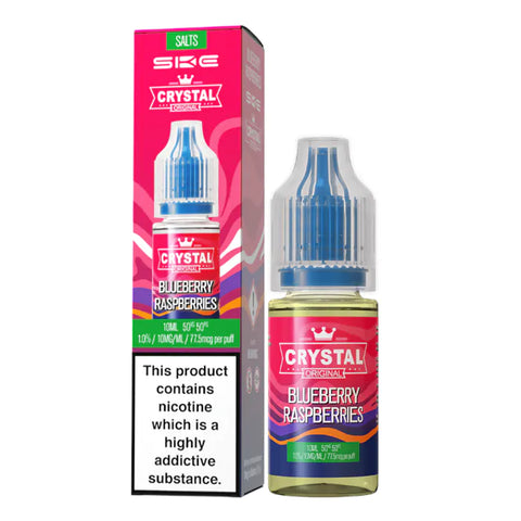 Blueberry Raspberries SKE Crystal Nic Salts 10mg, 20mg, A to Z Vapes