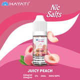 Juicy Peach Hayati Pro Max Nic Salt, A to Z Vapes