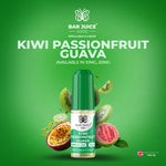 Kiwi Passionfruit Guava Bar Juice 5000, 10mg and 20mg, A to Z Vapes