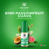 Kiwi Passionfruit Guava Bar Juice 5000, 10mg and 20mg, A to Z Vapes
