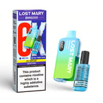 Introducing the Lost Mary BM6000 Pineapple Ice Prefilled Kit, the epitome of convenience and satisfaction. With an impressive capacity of up to 6000 puffs, this device ensures prolonged vaping enjoyment. Each kit comes equipped with a 10ml e-liquid bottle, boasting a potent 20mg nicotine strength for a satisfying hit every time. The inclusion of an OLED display offers clear visibility of essential vaping metrics, enhancing the user experience. Powered by a robust 650mAh battery, this device boasts longevity