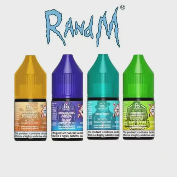 RandM Tornado 7000 nic salts A to Z Vapes
