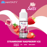 Strawberry Raspberry Ice Hayati Pro Max Nic Salt, A to Z Vapes