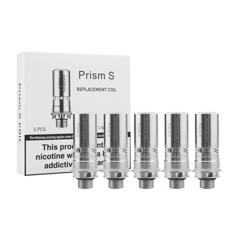 The Innokin Prism S replacement coils are designed for use with the T20S vape tank and EZ Watt Vape Kit only. This is a versatile coil type that can be used for direct to lung or mouth to lung vaping, depending on the option chosen.