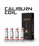 The Uwell Caliburn G replacement vape coils have been designed for use with the Uwell Caliburn G pod kit and the Uwell Caliburn G2 pod kit. These coils are available in three variants; a 0.8 Ohm mesh coil, a 1.0 Ohm standard MTL coil as well as a 1.2 Ohm mesh coil.