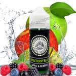 Apple Berry Blast E-Liquid by Buddha Vapes is a sweet taste of a fresh juicy apple combined with a selection of Forest Fruits, Raspberry, Blackcurrant and Blueberry.