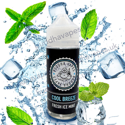 Cool Breeze E-Liquid by Buddha Vapes is a fresh cool ice mint flavour that you will fall in love with.