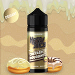 Messy Juice E-liquid Dessert Series Custard DoughnutCustard Doughnut E-Liquid By Messy Juice Dessert Series is a twist on an all-time favourite! Authentic fresh glazed doughnut filled with our classic Vanilla Custard!