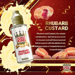 Rhubarb & Custard by Donut King Special Edition – A stupendously soft, chocolate topped donut filled with sweet and zesty orange filling makes for an unbeatable combination.