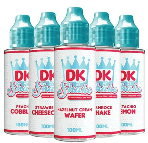 Donut King "N" Shake e liquid is the perfect choice for those among you with a sweet tooth! To all fans of donuts – you’re definitely going to want to check these juices out. It goes without saying that they are the perfect way for you to get your fill of sweet treats, but without the additional calories!