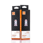 The GeekVape Aegis Boost vape coils have been designed for use with the Aegis Boost pod kit or the Aegis Boost pods only. There are two versions of this coil available, one for mouth to lung vaping and the other for direct to lung vaping.