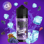 Grape Aniseed Ice E-Liquid By Messy Juice Iced Series is a mouth-watering juicy mess of the simple taste of icy grapes! and a touch of sweet and fiery aniseed!.  Primary Flavours: Grape, Aniseed, Ice  VG/PG: 70/30  Please Note: This e-liquid is provided in a 120ml bottle with 100ml of e-liquid.