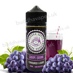 Grape Drank E-Liquid by Buddha Vapes is a mixed fruit and grape drink with an unforgettable cooling exhale.