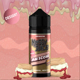Jam Scone E-Liquid By Messy Juice Dessert Series is a strawberry Jam smothered on a freshly baked English scone with generous lashings of Devon cream. 