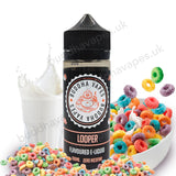 Looper E-Liquid by Buddha Vapes is a Moorish fruit cereal that will have you doing loops for more.