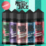 Messy Juice E-Liquid Sherbet Series 120ml shortfill.