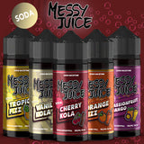 Messy Juice E-Liquid Soda Series 120ml shortfill.