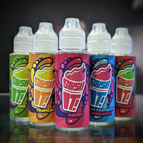 Slush It e-Liquid! The cooling concoction of delicious fruit flavours with a cooling icey edge 
