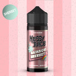 Rainbow Sherbet  E-Liquid By Messy Juice Sherbet Series is a flavour full of classic Skittles rainbow mixed with a sensational sweet skittle sherbet that you will not be able to get enough of.
