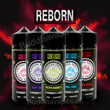 Grape Burst e-liquid by the new Buddha Vapes Series Reborn. A mixed grape drink with an unforgettable cooling exhale.  Primary Flavours: Grape.  VG/PG: 80/20  Size: 100ml + 2x10ml bottles of 18mg Nic Shots included with each bottle you order.  Country: UK  Please Note: This e-liquid is provided in a 120ml bottle with 100ml of e-liquid, allowing you to add 2x10ml of 18mg Nicotine Shots (if required) to make it 3mg.