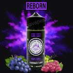 Grape Burst e-liquid by the new Buddha Vapes Series Reborn. A mixed grape drink with an unforgettable cooling exhale.  Primary Flavours: Grape.  VG/PG: 80/20  Size: 100ml + 2x10ml bottles of 18mg Nic Shots included with each bottle you order.  Country: UK  Please Note: This e-liquid is provided in a 120ml bottle with 100ml of e-liquid, allowing you to add 2x10ml of 18mg Nicotine Shots (if required) to make it 3mg.