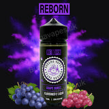 Grape Burst e-liquid by the new Buddha Vapes Series Reborn. A mixed grape drink with an unforgettable cooling exhale.