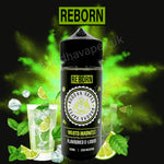 Mojito Madness e-liquid by the new Buddha Vapes Series Reborn. Taste of mojito's inside!.  Primary Flavours: Mojito.  VG/PG: 80/20  Size: 100ml + 2x10ml bottles of 18mg Nic Shots included with each bottle you order.  Country: UK  Please Note: This e-liquid is provided in a 120ml bottle with 100ml of e-liquid, allowing you to add 2x10ml of 18mg Nicotine Shots (if required) to make it 3mg.