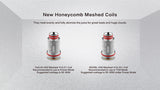 The Nunchaku Coils from Uwell are for use with the Nunchaku sub ohm tank and come in a resistance of either 0.25 Ohm or 0.4 Ohm. The coils are able to be purchased in packs of 4 replacement coils.
