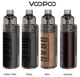 Voopoo DRAG S Kit is a compact and ergonomic pod mod system kit that consists of a 4.5ml pod cartridge and a 2500mAh built-in battery. As for the pod cartridge, it adopts a bottom refilling design and innovative infinite airflow system for the most comfortable experience.