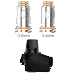 The GeekVape Aegis pod and coil kit contain all the replacement items you'll need for the Aegis Boost pod kit. Included in each kit are an Aegis Boost 2ml pod and two 0.6 Ohm Boost replacement coils.