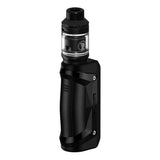 The Geekvape S100 (Solo 2) kit is a compact sub-ohm vaping kit, and comes with new tri-proof tech; industry-leading IP68 rated water and dust resistance, as well as groundbreaking shock-resistance.  The power from an external 18650 battery cell, combined with the Geekvape Z Subohm 2021 tank, provides an excellent, long-lasting vaping experience.