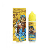 Mango Banana, cush man series by nasty juice VG/PG 70/30 60ML 0MG Short Fill  Mixture of Mango and Banana creates an exclusive taste that will definitely blow your mind! The Taste will still linger even after you blow it!